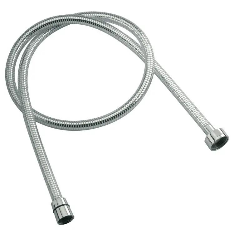 chrome shower hose