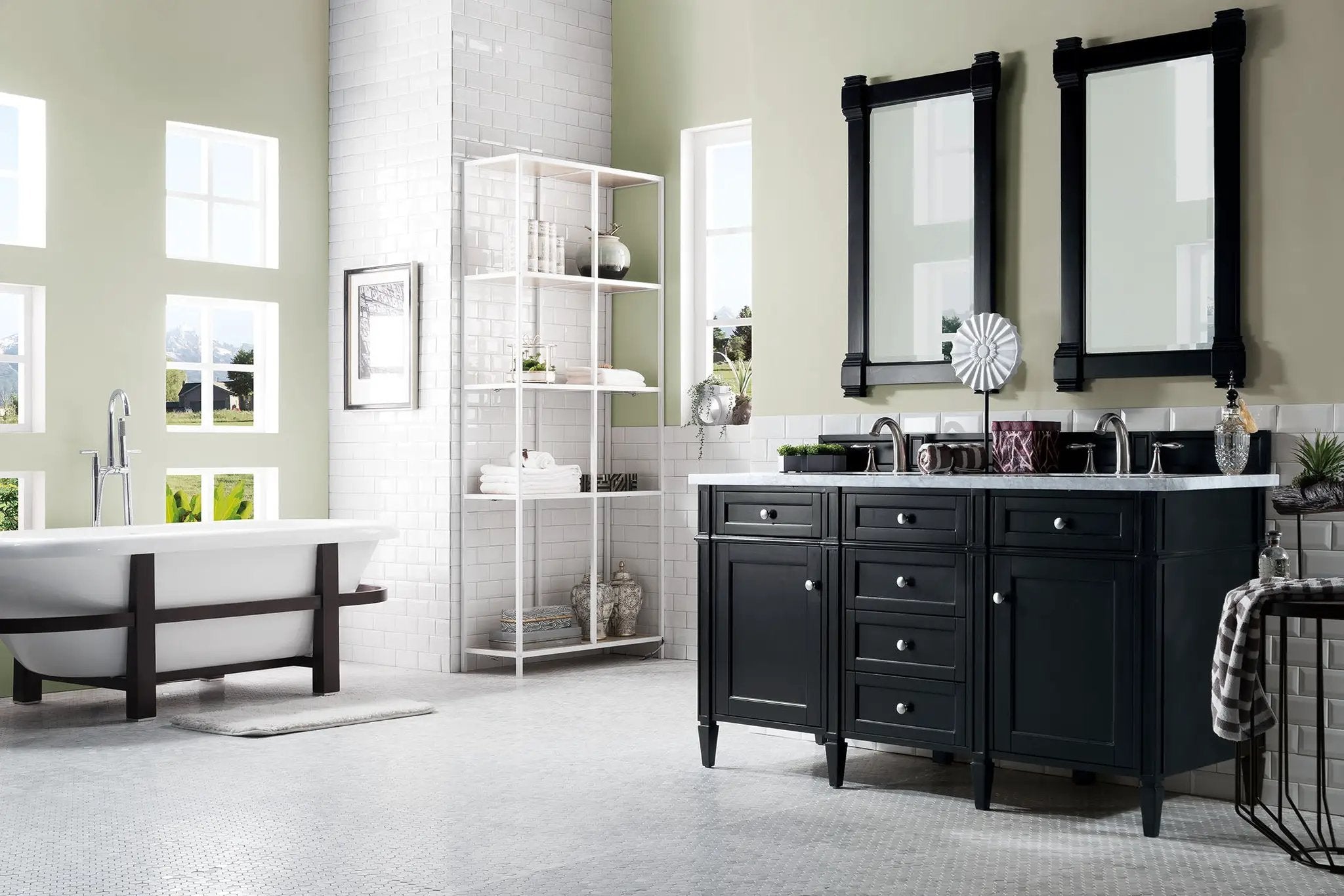 black onyx vanity