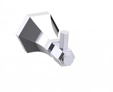 polished chrome robe hook