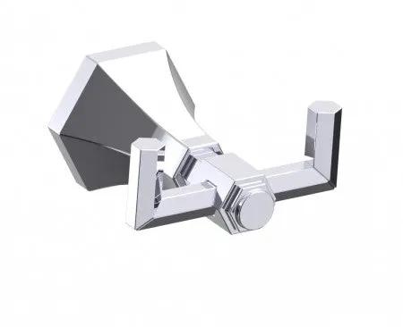 polished chrome robe hook