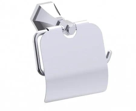polished chrome tissue holder