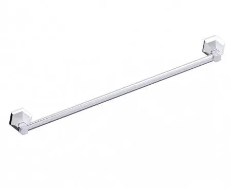 polished chrome towel bar