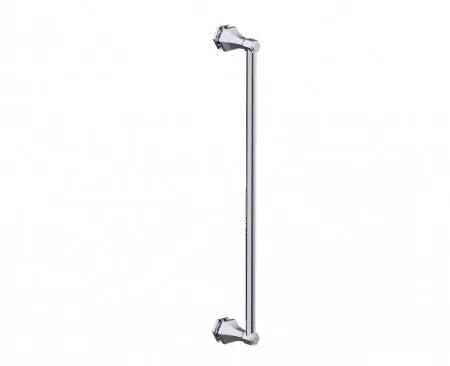 polished chrome door handle