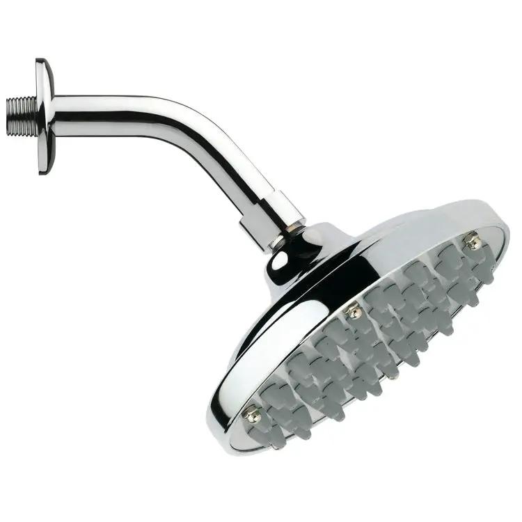 chrome shower head