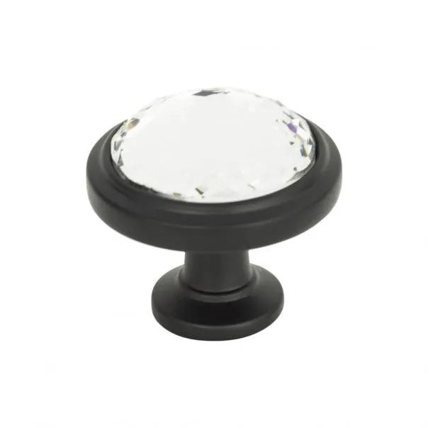 Atlas Legacy Crystal Round Knob 1 5/16 Inch by Atlas