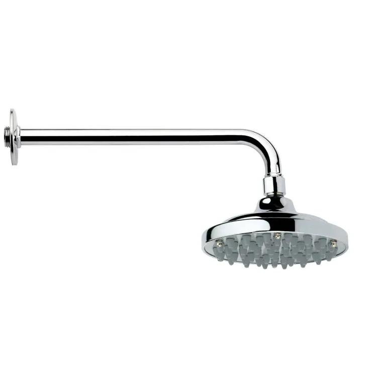 chrome shower head