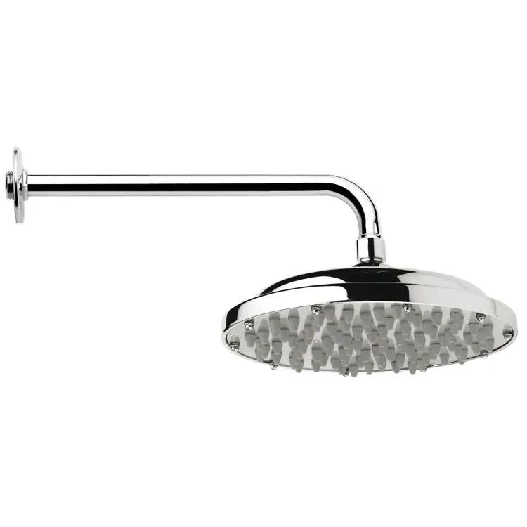 chrome shower head