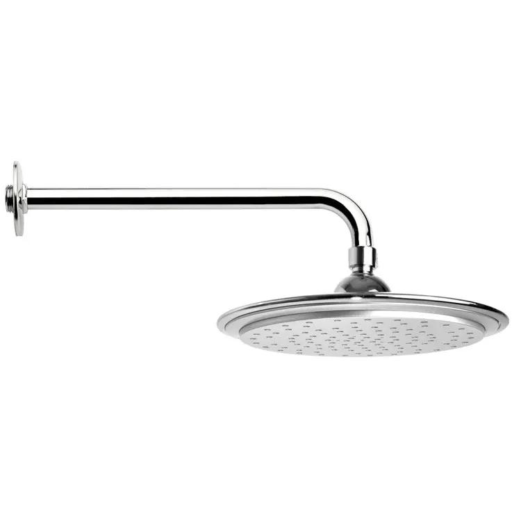 chrome shower head