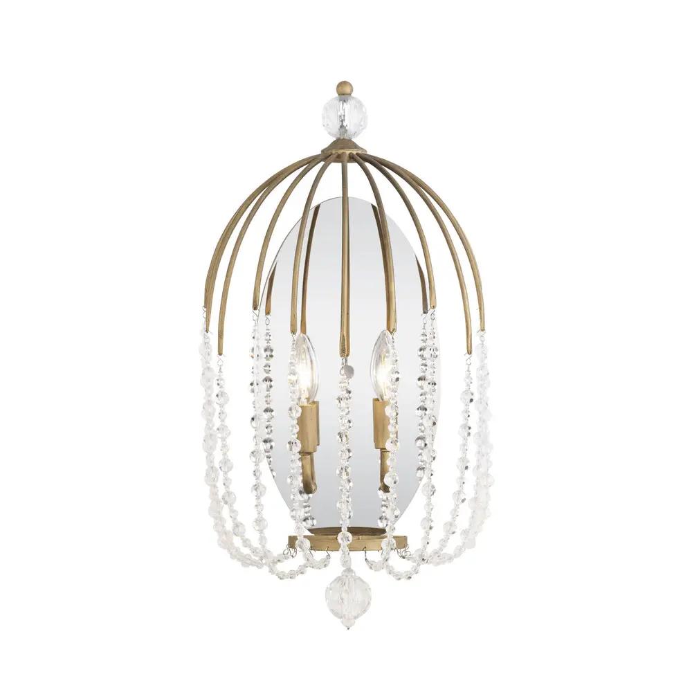 havana gold wall mount light