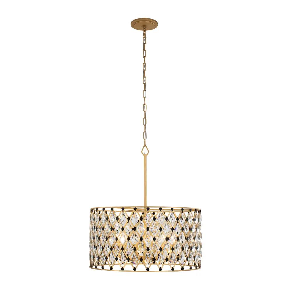Varaluz Windsor 6-Light Crystal Pendant by Varaluz