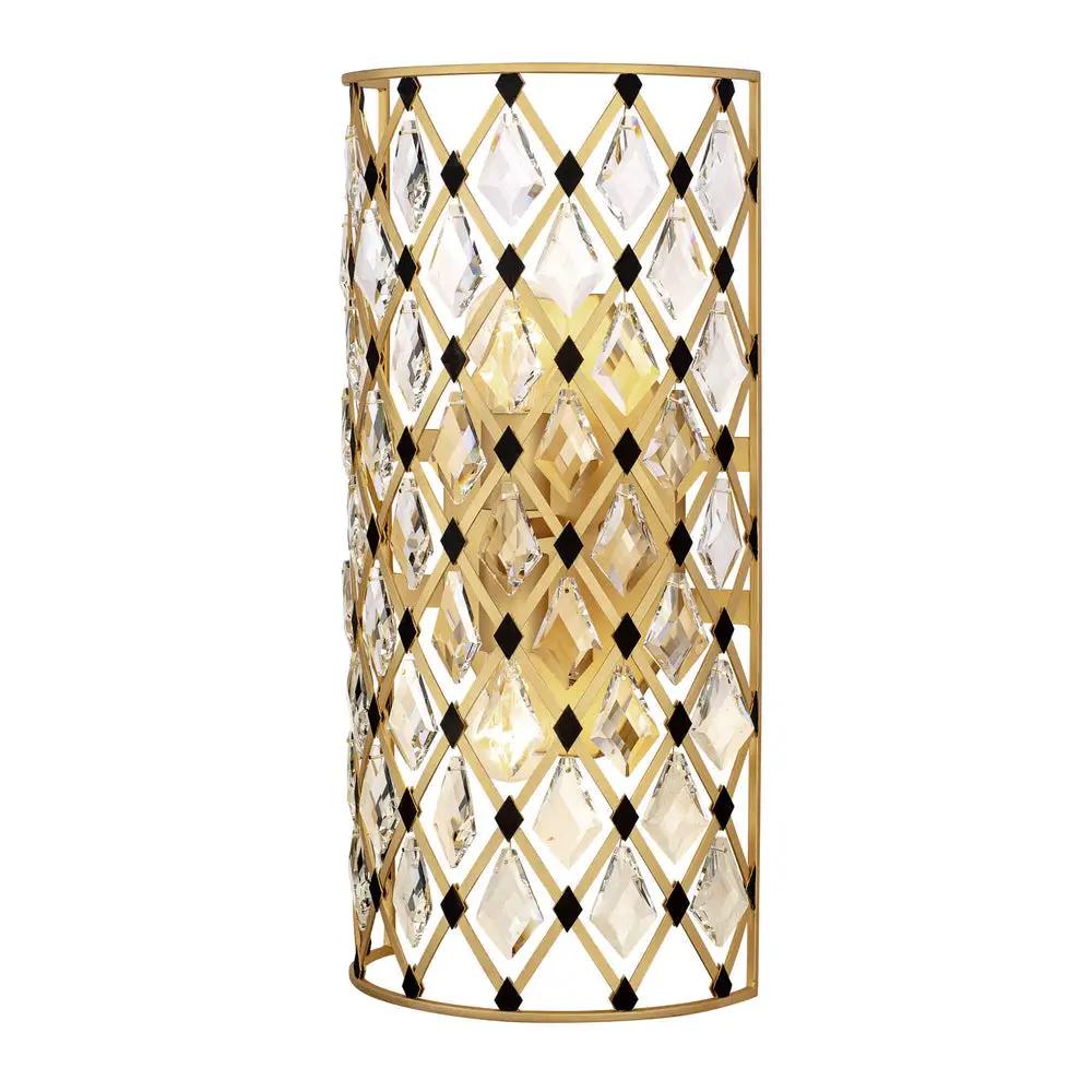 Varaluz Windsor 2-Light Crystal Sconce by Varaluz