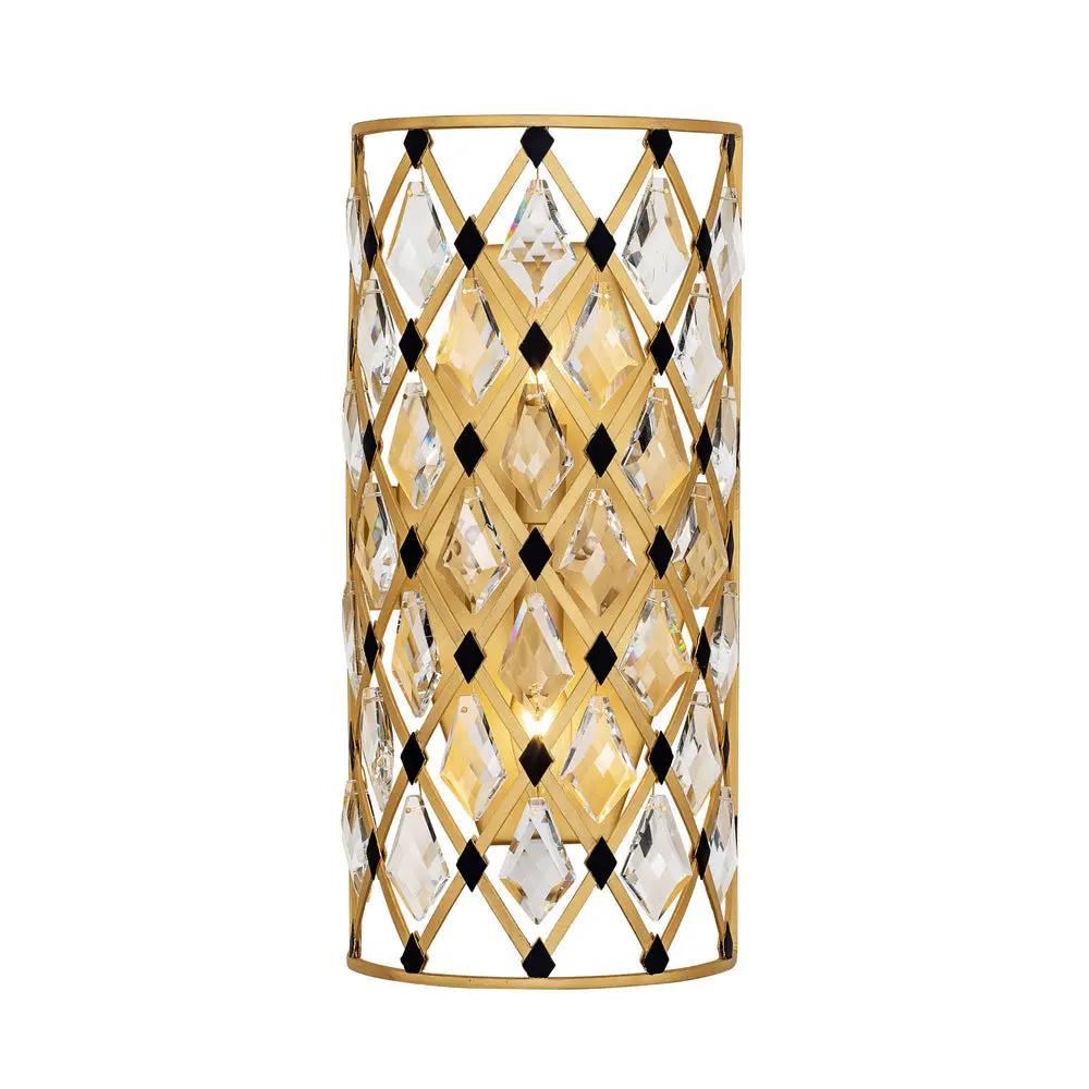 Varaluz Windsor 2-Light Crystal Sconce by Varaluz