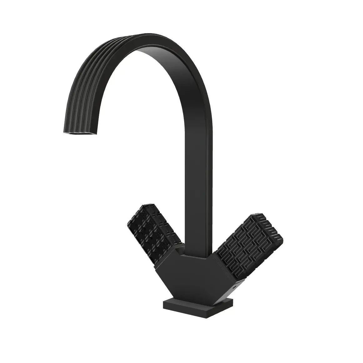 Aquabrass Tosca Single Hole 2 Handles Lavatory Faucet by Aquabrass