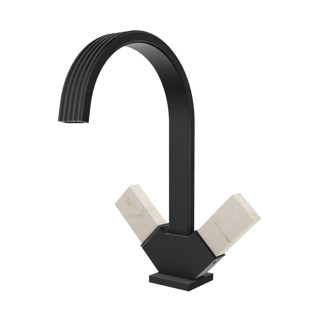 Aquabrass Tosca Single Hole 2 Handles Lavatory Faucet by Aquabrass