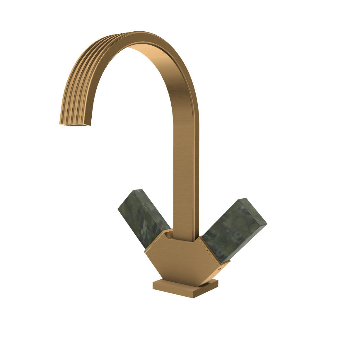 Aquabrass Tosca Single Hole 2 Handles Lavatory Faucet