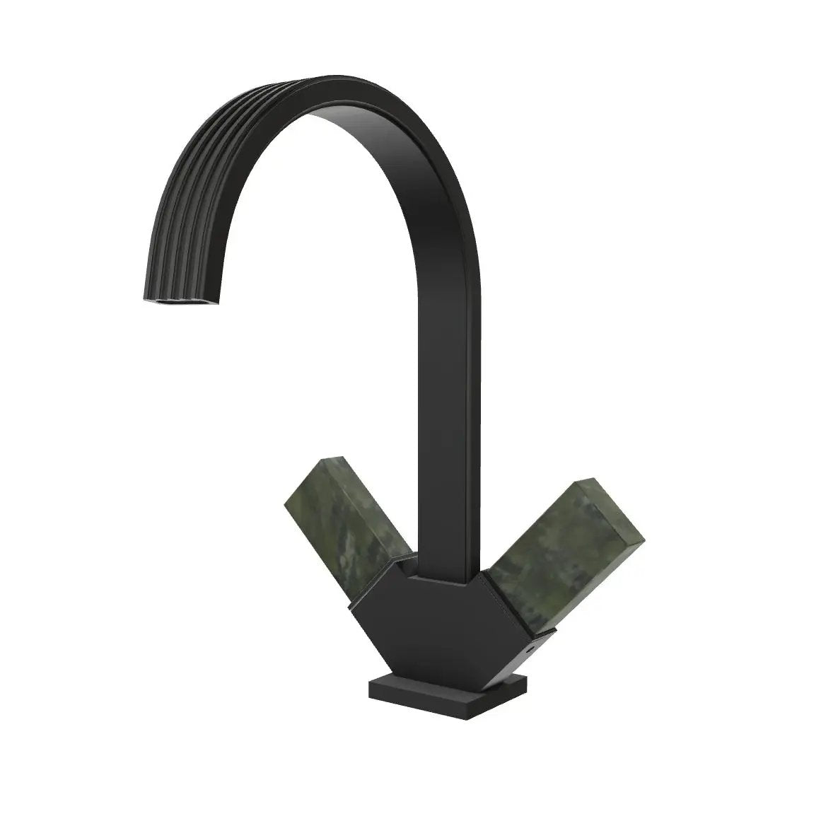 Aquabrass Tosca Single Hole 2 Handles Lavatory Faucet by Aquabrass