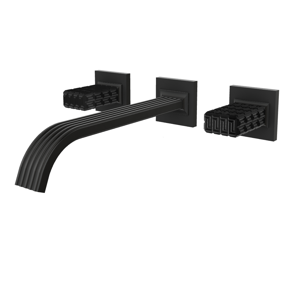 Aquabrass Tosca Wall 8" Lavatory Faucet - Trim Only