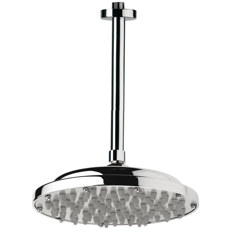 chrome shower head