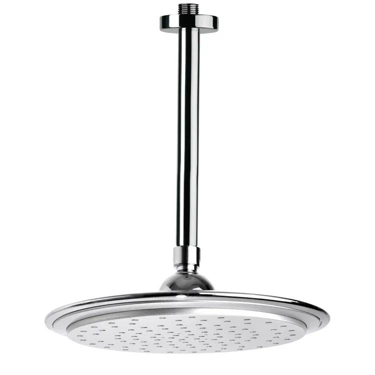 chrome shower head