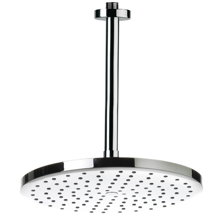 chrome shower head