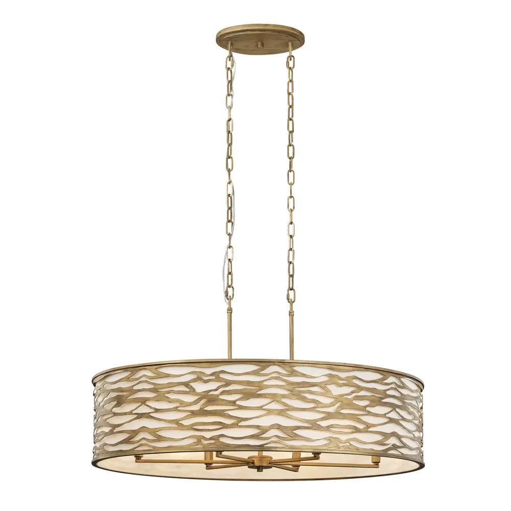 Varaluz Kato 6-Light Oval Pendant by Varaluz