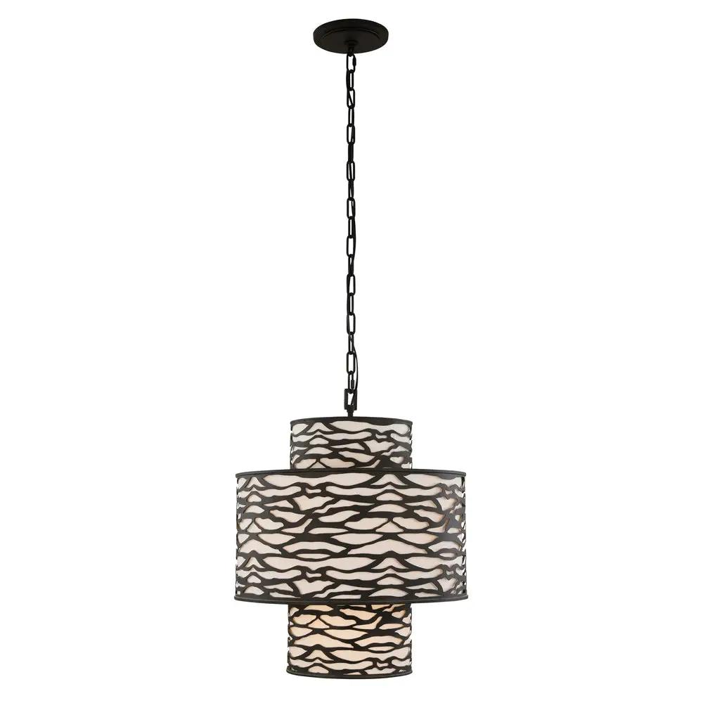 carbon black pendant light