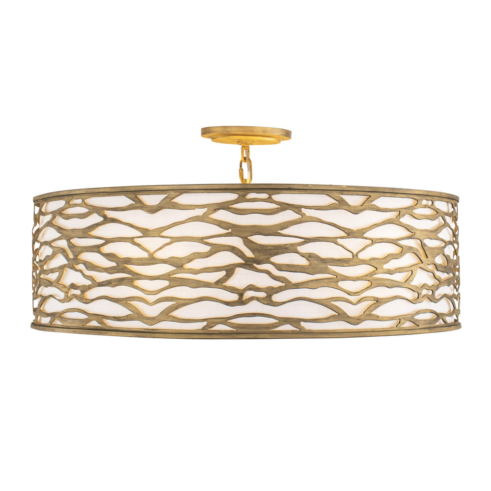 Varaluz Kato 6-Light Convertible Semi-Flush/Pendant