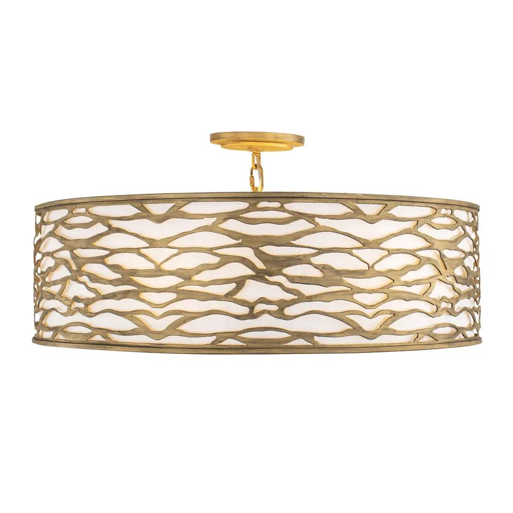 Varaluz Kato 6-Light Convertible Semi-Flush/Pendant by Varaluz