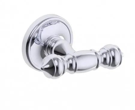 polished chrome robe hook
