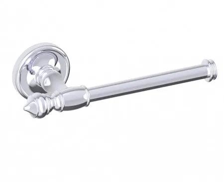 polished chrome tissue holder