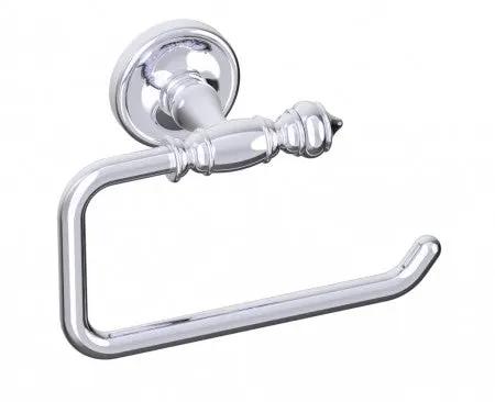 polished chrome tissue holder