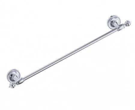 polished chrome towel bar