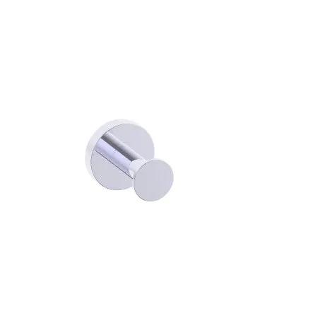 polished chrome robe hook