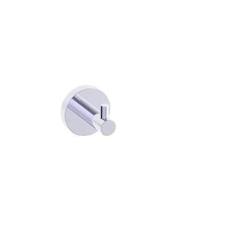 polished chrome robe hook