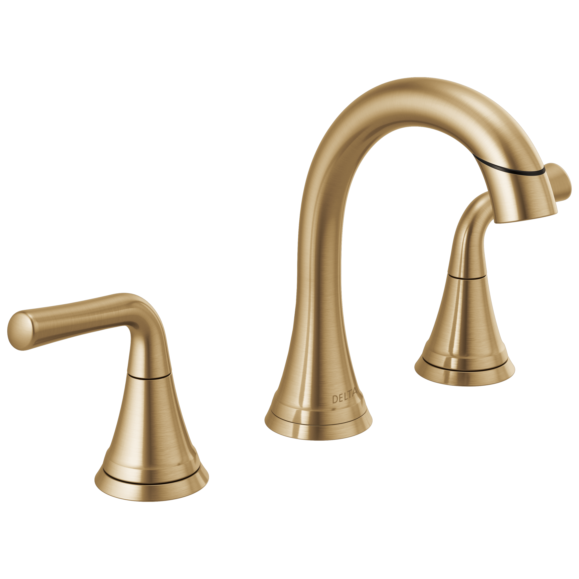 Delta Kayra Two Handle Widespread Pull-Down Bathroom Faucet by Delta