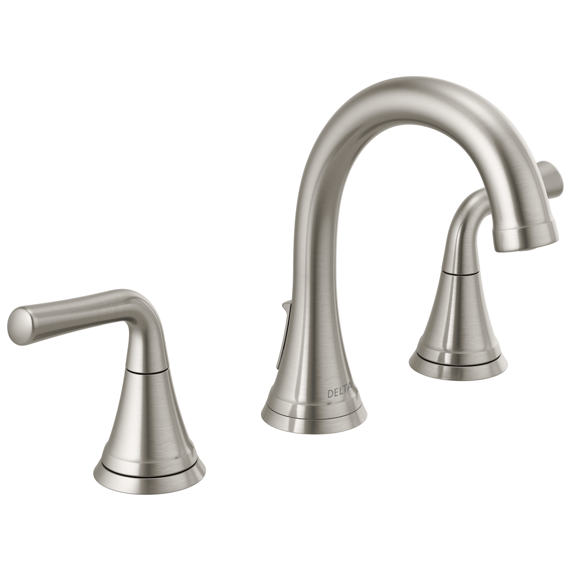 Delta Kayra Two Handle Widespread Bathroom Faucet by Delta