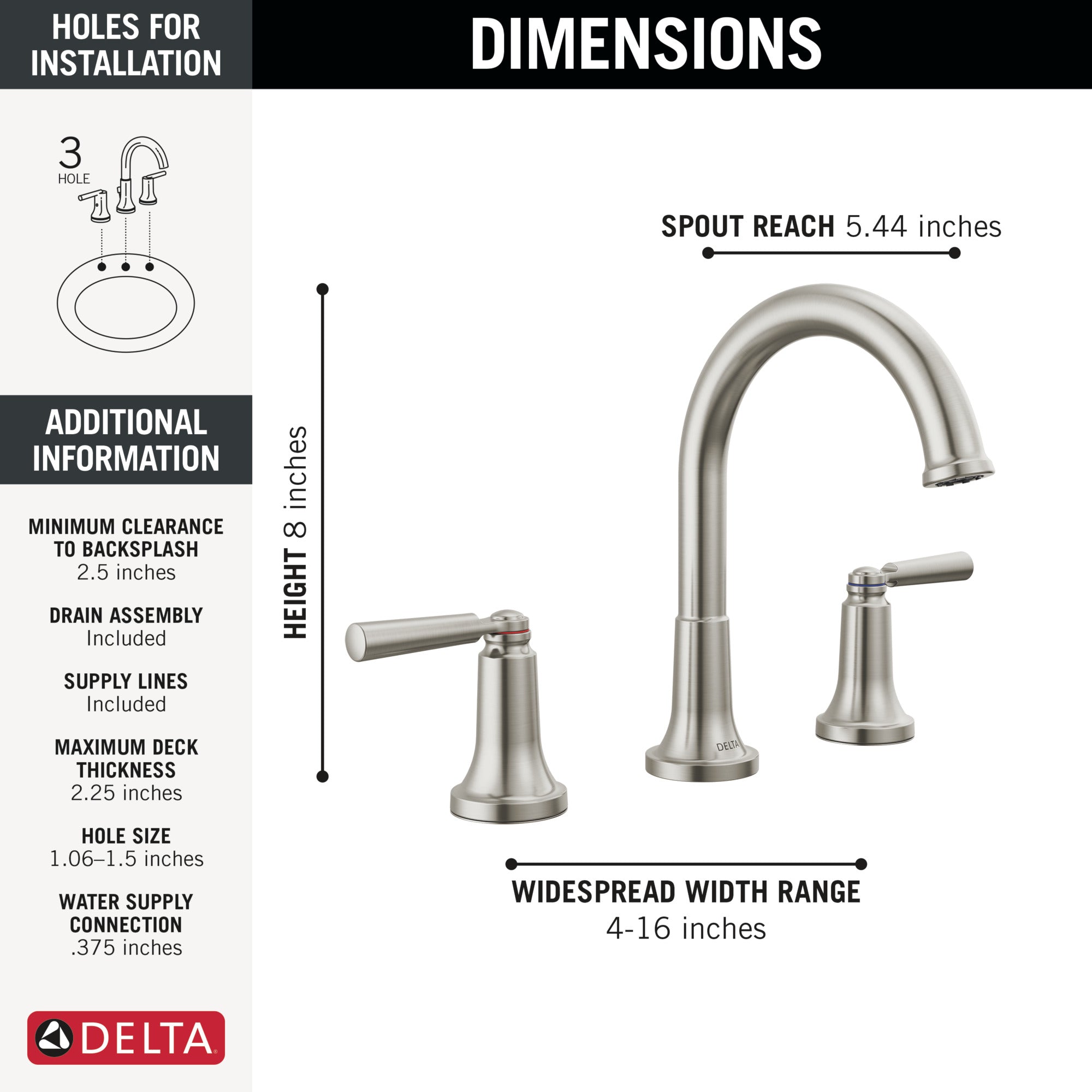 stainless bathroom faucet