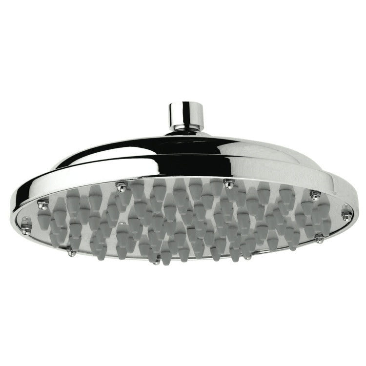 chrome shower head