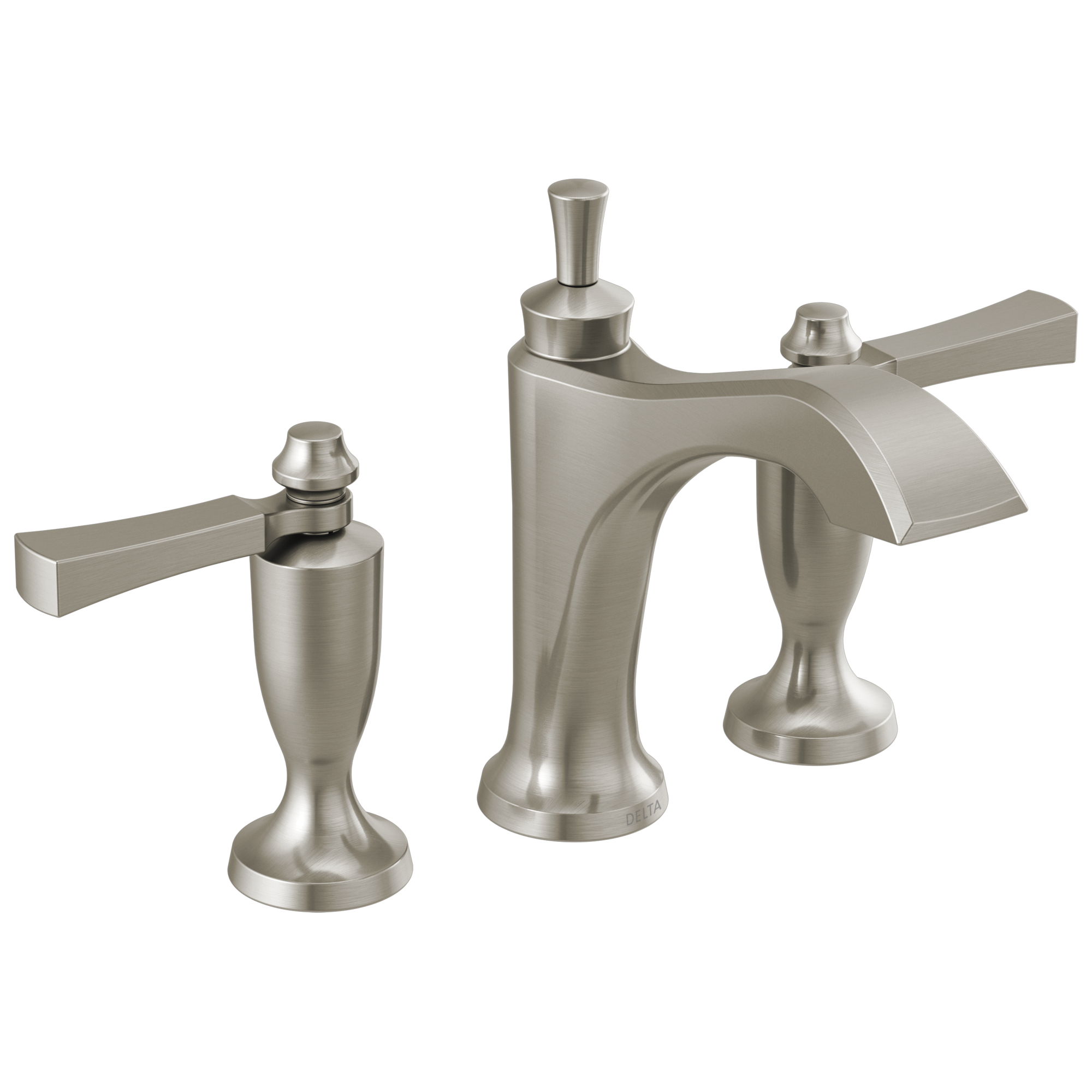 Delta Dorval Two Handle Widespread Bathroom Faucet by Delta