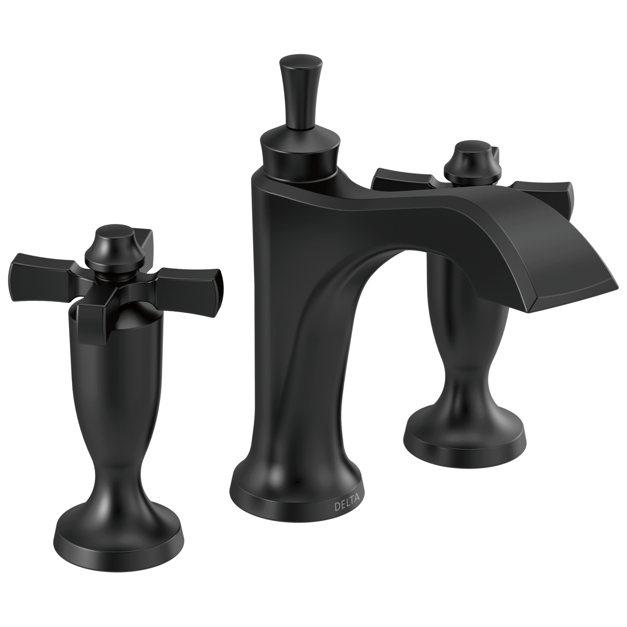 Delta Dorval Two Handle Widespread Bathroom Faucet by Delta