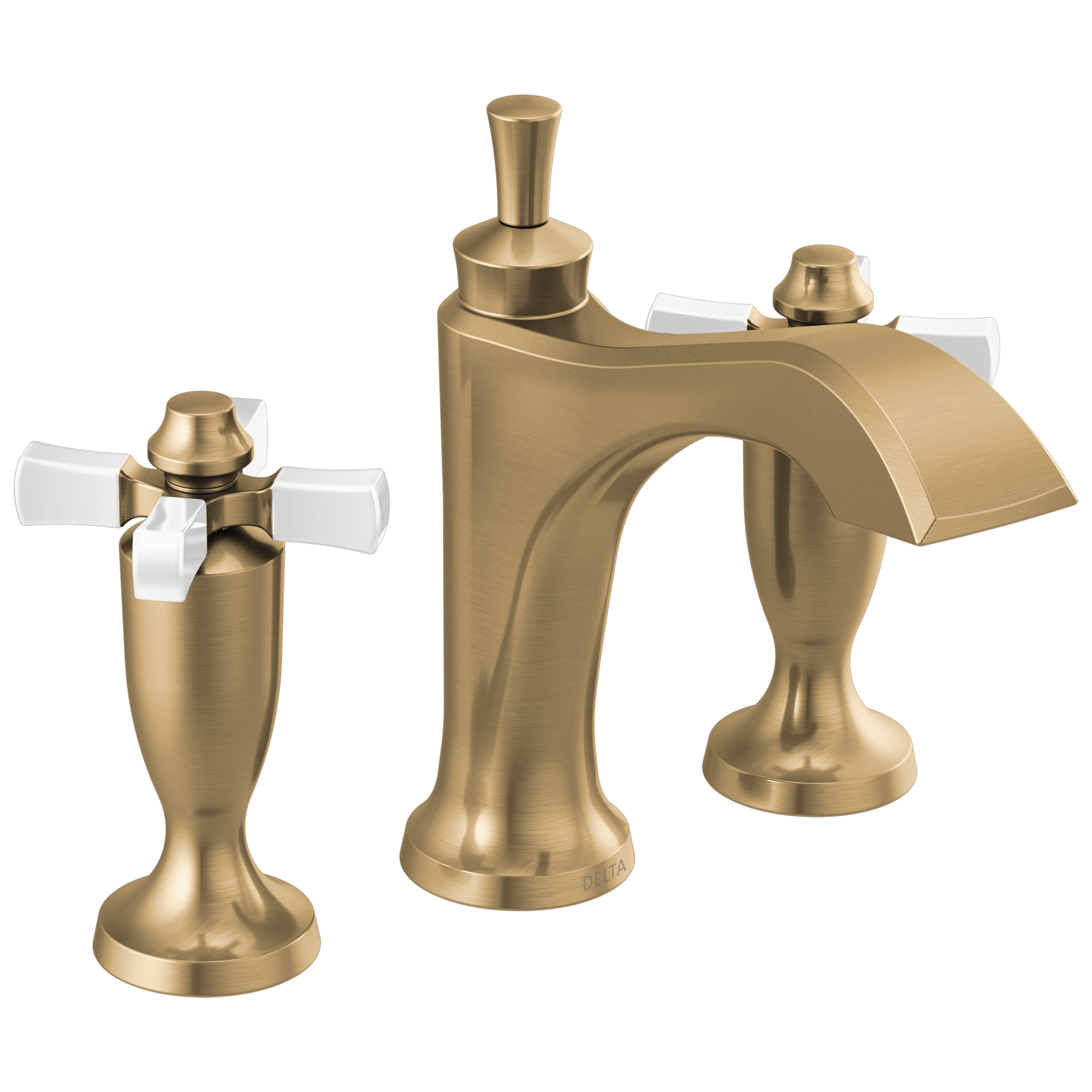 Delta Dorval Two Handle Widespread Bathroom Faucet by Delta