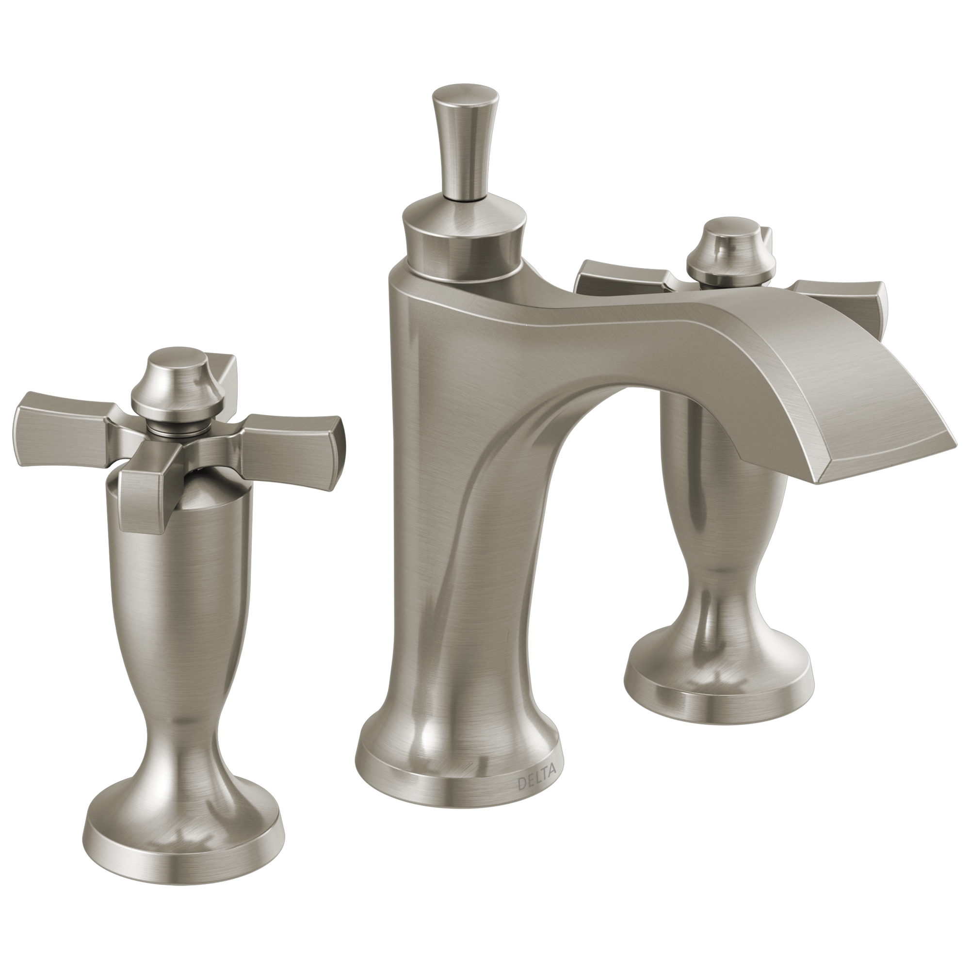 Delta Dorval Two Handle Widespread Bathroom Faucet by Delta