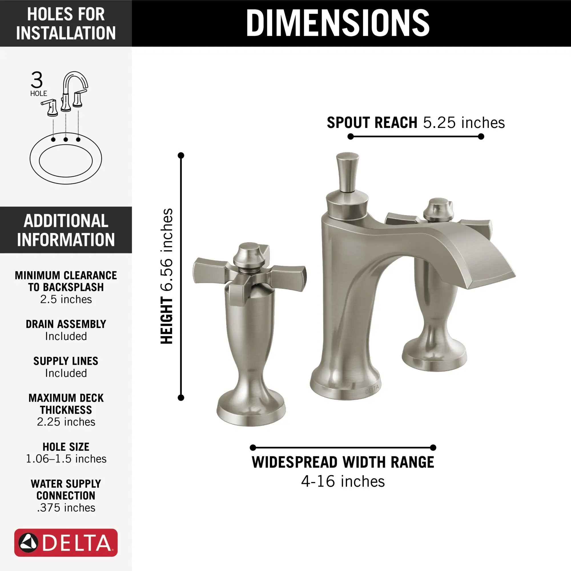 stainless bathroom faucet