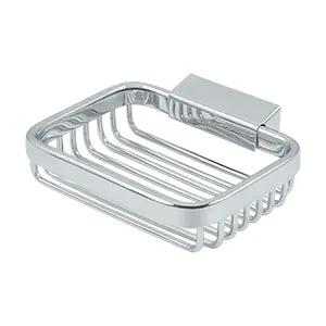 polished chrome wire basket