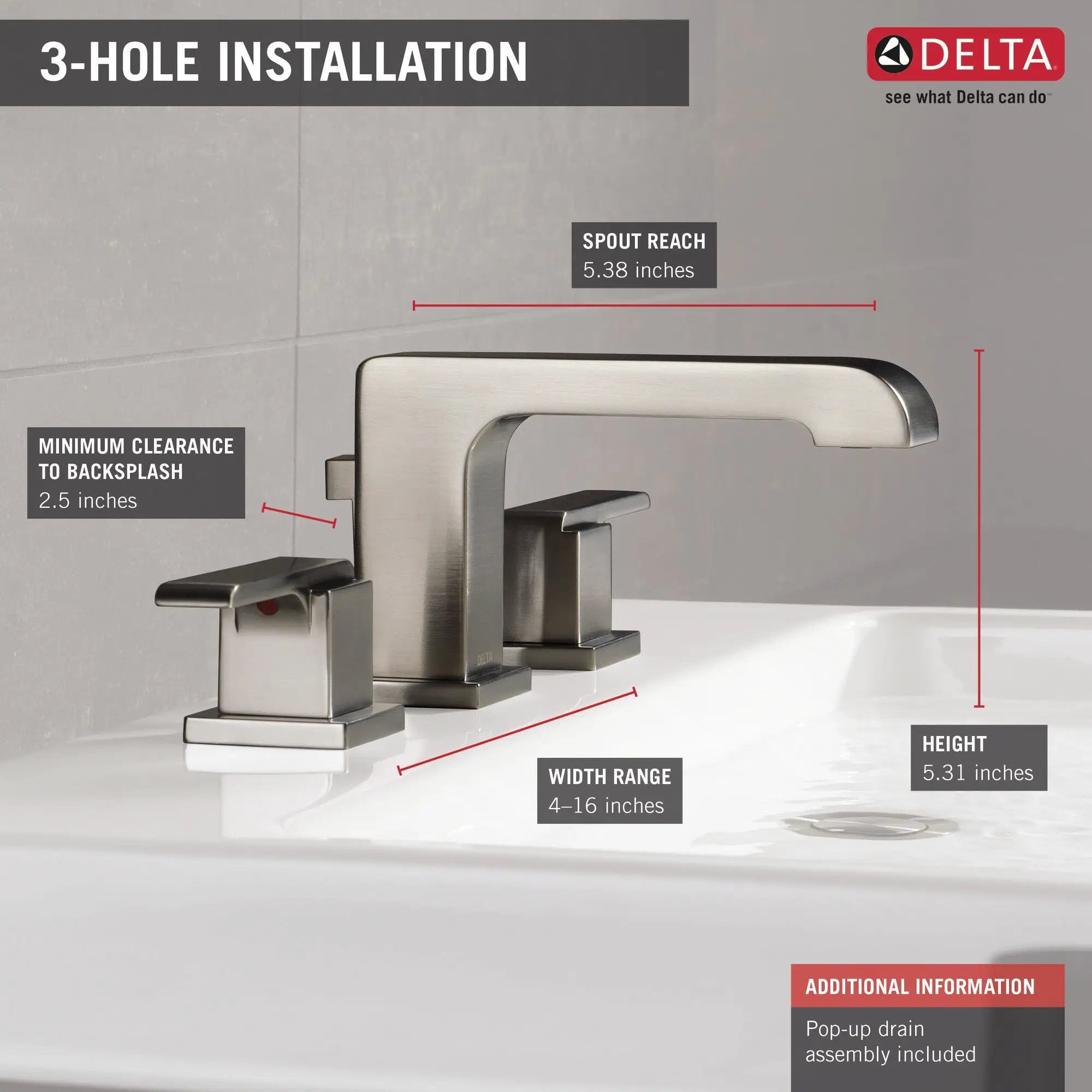 stainless bathroom faucet
