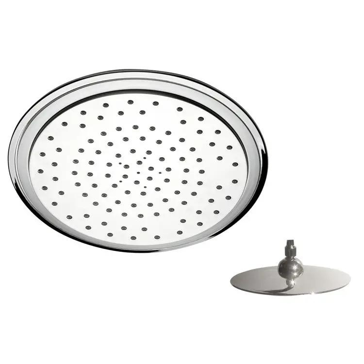chrome shower head