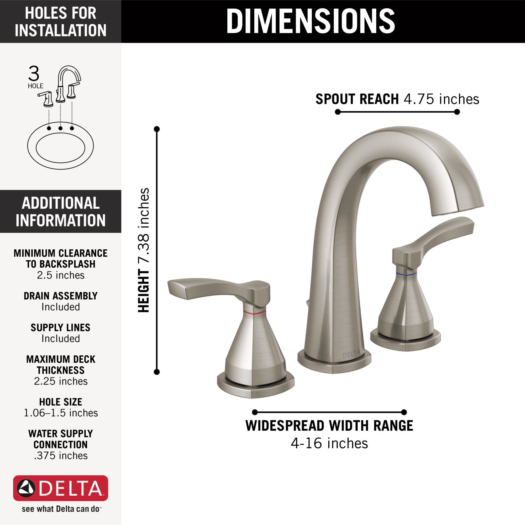 lumicoat stainless bathroom faucet