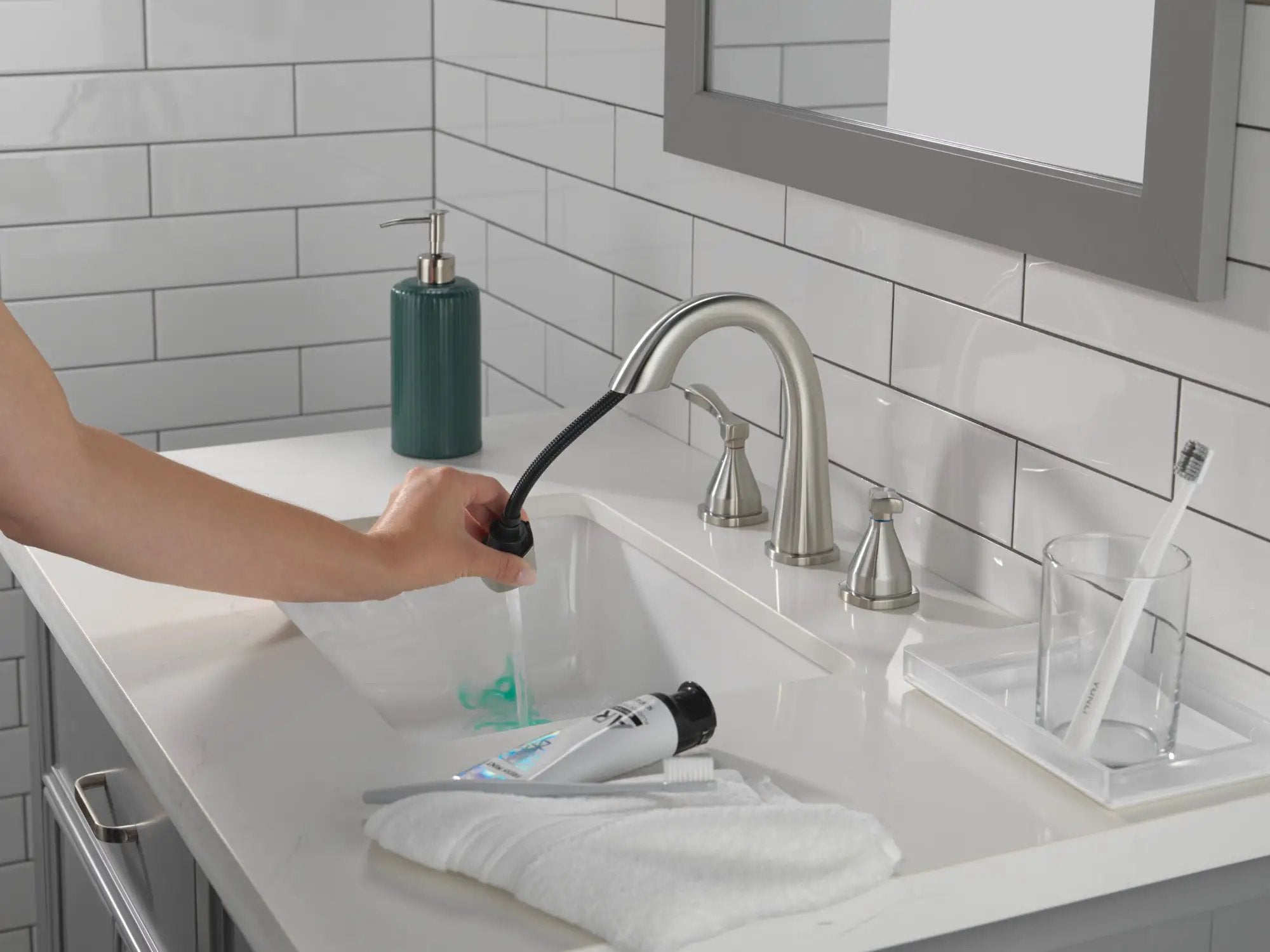 lumicoat stainless bathroom faucet