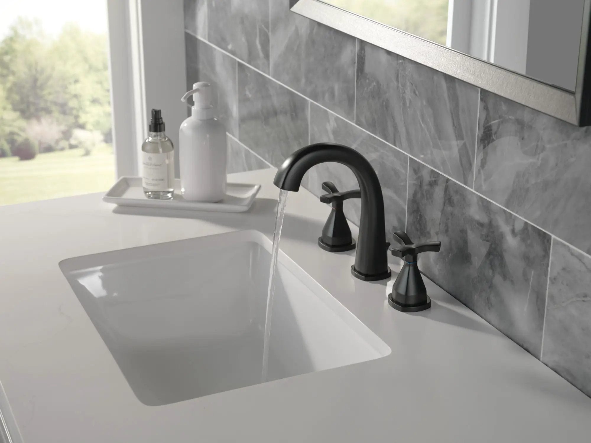 matte black bathroom faucet