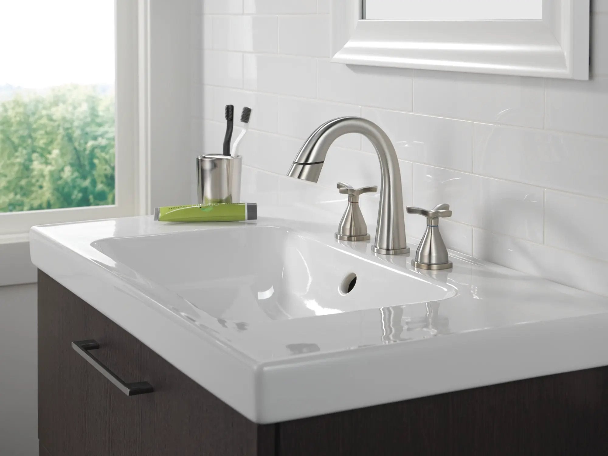 lumicoat stainless bathroom faucet